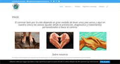 Desktop Screenshot of clinicapodologicaelcaminante.com